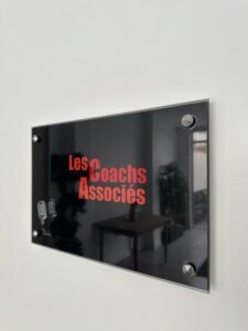Nous contacter plaque coachs
