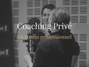 Coaching privé en studio professionnel